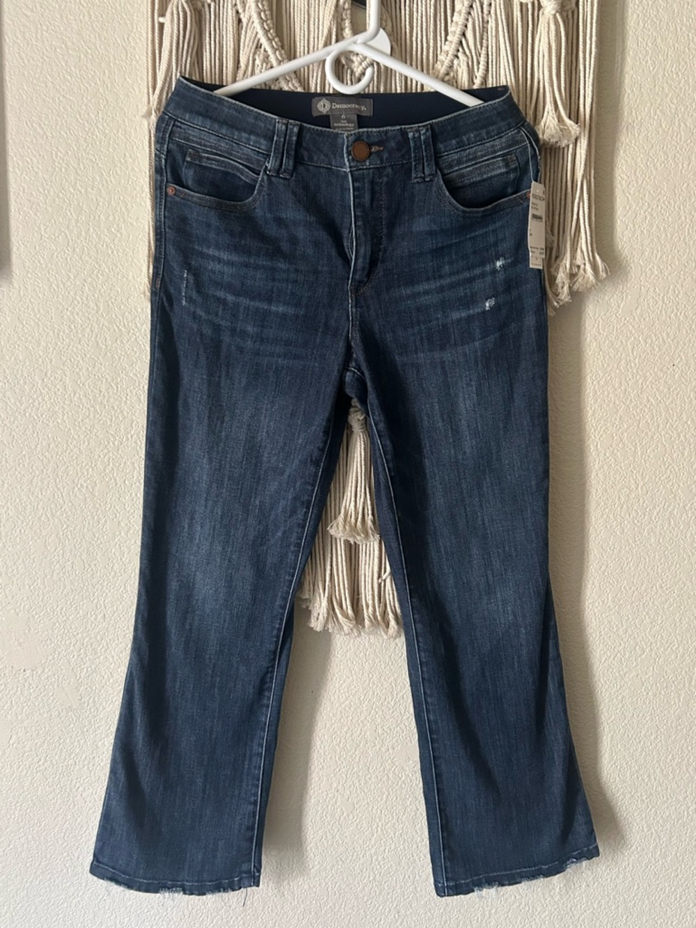Democracy Dark Blue Boot Cut Jeans AB technology